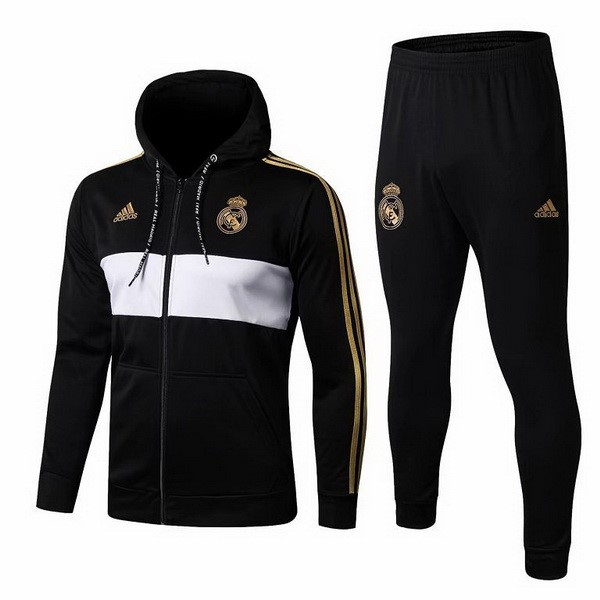 Chandal Real Madrid 2019/20 Negro Blanco